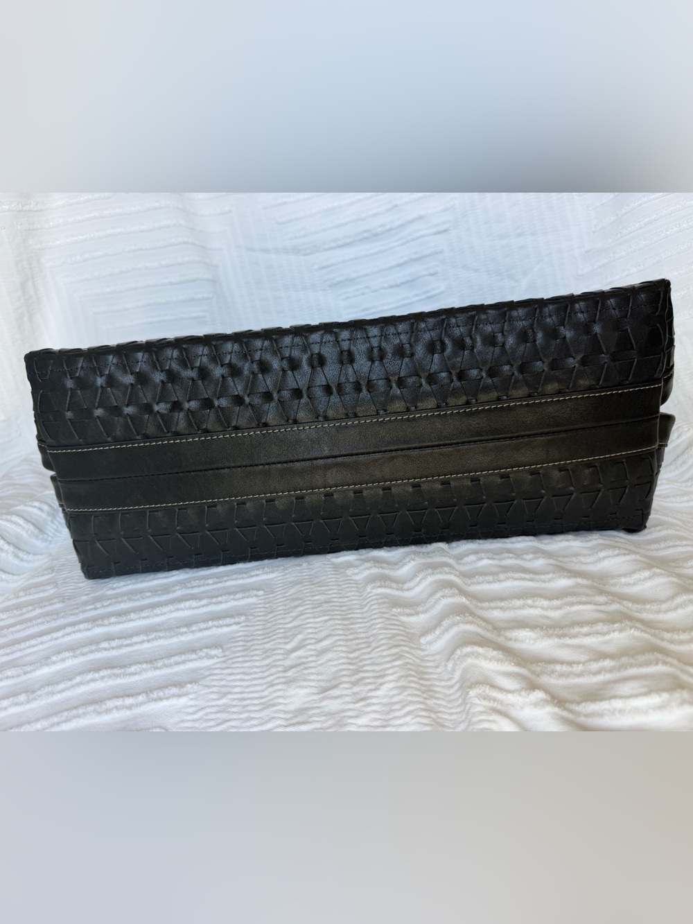 Songmont Lattice Tote, Medium, Onyx - Picture 9 of 12